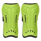 Aparatori Tibie Fotbal, Model Universal, Culoare Verde Lime, Ajustare Elastică 18 cm, Set 1 Pereche