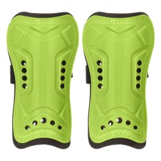 Aparatori Tibie Fotbal, Model Universal, Culoare Verde Lime, Ajustare Elastică 18 cm, Set 1 Pereche