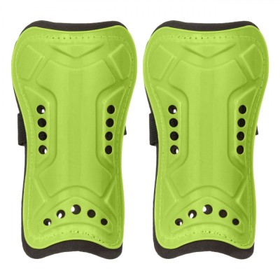 Aparatori Tibie Fotbal, Model Universal, Culoare Verde Lime, Ajustare Elastică 18 cm, Set 1 Pereche foto