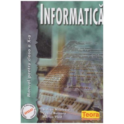 Stelian Niculescu, Vasile Butnaru, Marius Vlad - Informatica - foto