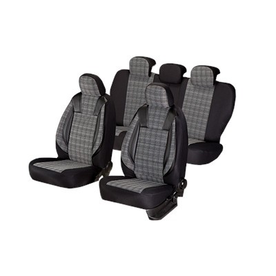 SET HUSE SCAUN LUXURY NEGRU 44506 foto