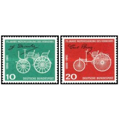 Germania 1961 - Daimler si Benz, serie neuzata