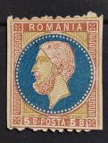 Romania 1872 - Carol l ,, Paris &#039;&#039;,eseu 5 bani