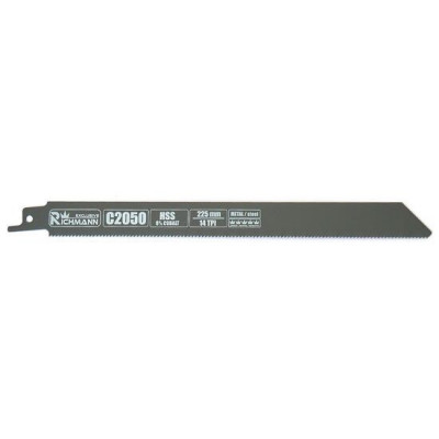 Panza, lama, fierastrau tip sabie, pentru metal, HSS bimetal-Cobalt, 14 TPI, set 5 buc, 225 mm, Richmann Exclusive foto