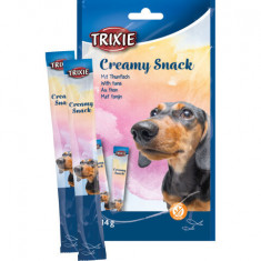 Trixie Recompense Pentru Caini, Creamy Snacks Cu Ton Si Pui, 5 x 14 g, 31901