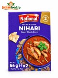 National Amestec Condimente pentru Nihari, Traditional Sud-Asiatic, Aroma Bogata, 112g
