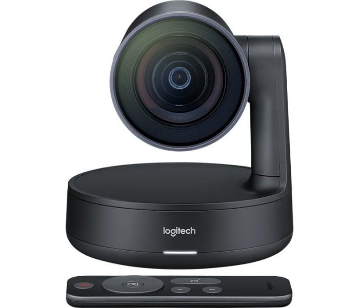 CAMERA web LOGITECH Rally Camera, 4K UHD rez 3840 x 2160, USB 3.0, negru, &quot;960-001227&quot; (timbru verde 0.18 lei)