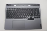Carcasa superioara cu tastatura palmrest Laptop Gaming, Lenovo, Legion 5 16IRX9 Type 83DG, 5CB1P55134, 5CB1P55411, 5CB1M72407, AP925000401, AM92500020