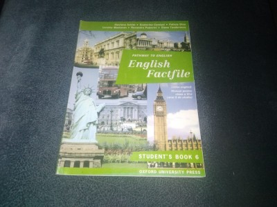 ALAVIANA ACHIM ENGLISH FACTFILE LIMBA ENGLEZA MANUAL PENTRU CLASA A VI A foto