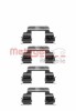 Set accesorii, placute frana MERCEDES C-CLASS (W203) (2000 - 2007) METZGER 109-1231