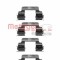 Set accesorii, placute frana MERCEDES C-CLASS (W203) (2000 - 2007) METZGER 109-1231