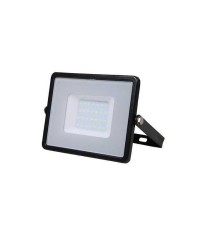 Reflector LED SMD 30W 4000K 2400lm IP65 negru CIP SAMSUNG V-TAC foto