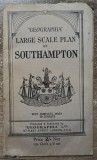 Large scale plan of Southampton, perioada interbelica