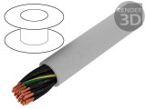 Cablu Neecranat 34G0,75mm2 Gri 300V/500V