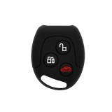 Husa pentru cheie Ford Fiesta, Figo, Fusion, Mondeo - Techsuit Car Key Case (1011.08) - Black