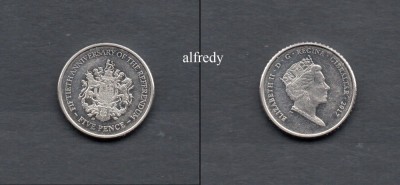GIBRALTAR 2017 5 Pence foto