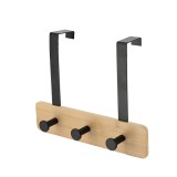 Cuier X3 Bamboo &ndash; Negru | Cuiere Baie