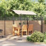 VidaXL Pavilion din material textil alb-crem