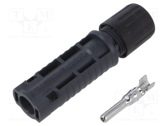 Conector LAPP EPIC&reg; SOLAR 4 GEN2 mufă tată 50A 1,5kV IP68 pentru instalații fotovoltaice