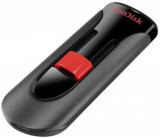 Stick USB SanDisk Cruzer Glide, 256GB, USB 2.0 (Negru/Rosu)