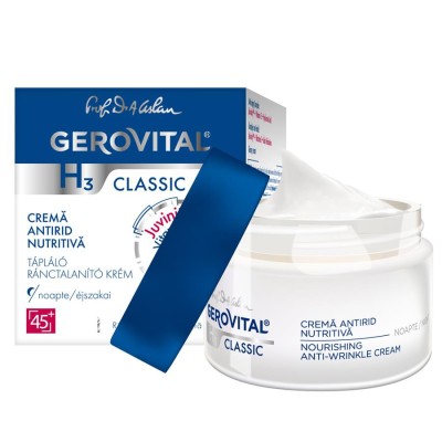 Crema anti-rid nutritiva de noapte, 50ml, Gerovital foto