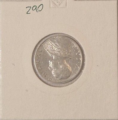 290 Vatian 5 Lire 1955, KM#51 foto