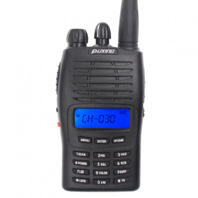 Statie radio portabila Puxing PX-777 UHF, putere 5W pentru export, Baterie 1200mAh foto