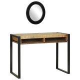 VidaXL Masă de toaletă cu oglindă 100x50x75 cm din lemn masiv de mango