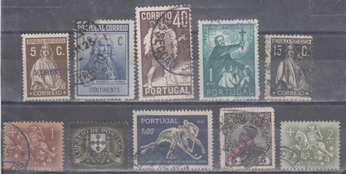 M2 - R1 9 - TIMBRE FOARTE VECHI - PORTUGALIA SI COLONII