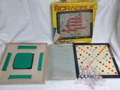 Jucarie comunista de colectie JOC ROMANESC SCRABBLE CU LITERE 1985 foto