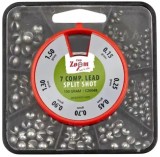 Set Plumbi CARP ZOOM 7 Compartimente Lead Split Shot, 150g