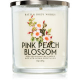Bath &amp; Body Works Pink Peach Blossom lum&acirc;nare parfumată 227 g