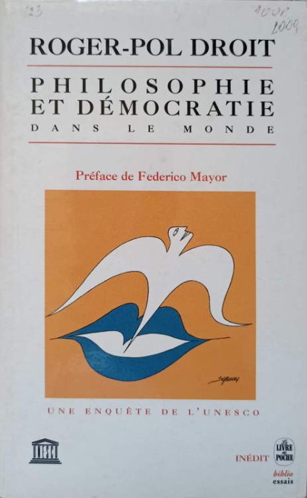 PHILOSOPHIE ET DEMOCRATIE DANS LE MONDE-ROGER-POL DROIT-237775