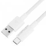 Cablu Date si Incarcare USB-A - USB-C Acefast C18-04, 18W, 1.2m, Alb