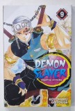 DEMON SLAYER , KIMETSU NO YAIBA by KOYOHARU GOTOUGE , BENZI DESENATE CU TEXT IN LIMBA ENGLEZA , Nr. 9 , 2020