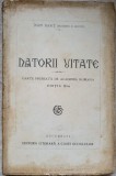 DATORII UITATE-JEAN BART (EUGENIU P. BOTEZ)-237410