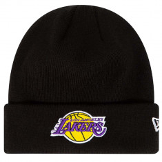 Capace New Era Essential Cuff Beanie Los Angeles Lakers Hat 60348856 negru