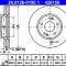 ATE 24.0126-0150.1 Disc frana
