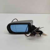 Oglinda Laterala Stanga BMW Seria 7 E38 (1994-2001) OEM 8266431, Portocalie/Neagra, Unghi Mort