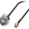 Cablu N tată - SMA tată FRNC, conectori ecranaţi negri, PHOENIX CONTACT