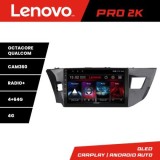 Navigatie Toyota Corolla 2013-2017 Lenovo Kit-470 8 core QLED 2K 4+64 360 Android Waze USB Navigatie Internet Youtube Radio CarStore Technology
