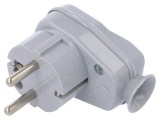 Conector Alimentare AC 250V 16A Gri 3 Pini