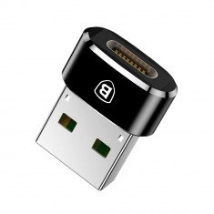 Adaptor OTG USB 3.0 la USB-C Baseus Mini Convertor CAAOTG-01 foto