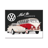 Magnet VW - Meet The Classics, Nostalgic Art Merchandising