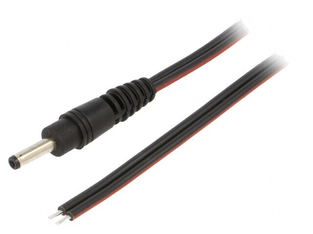Cablu Alimentare DC 3,5/1,3 Negru 0,5m