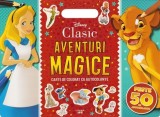 Disney. Clasic: Aventuri magice. Carte de colorat cu autocolante - Litera