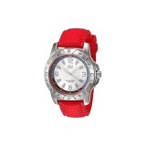 Cumpara ieftin Ceas Unisex Q&amp;Q Q798-304Y Sport Analogic Quartz Negru Silicon Rosu 44mm