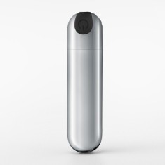 Vibratoare glont - Crushious iMoan Glont Vibrator Reincarcabil Argintiu Prieten de Calatorie Puternic si Discret