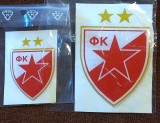 Sticker fotbal - STEAUA ROSIE BELGRAD (Format mare 7.5 X 5 cm)