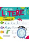 Primele mele litere de mana. Caiet cu adancituri